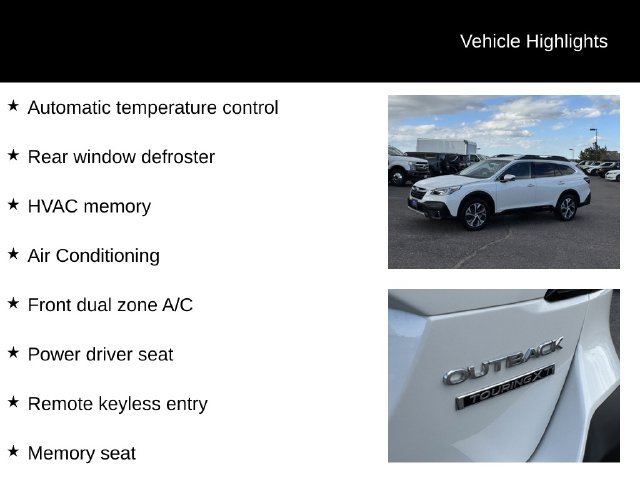 Used 2022 Subaru Outback Touring XT AWD/4WD image 15