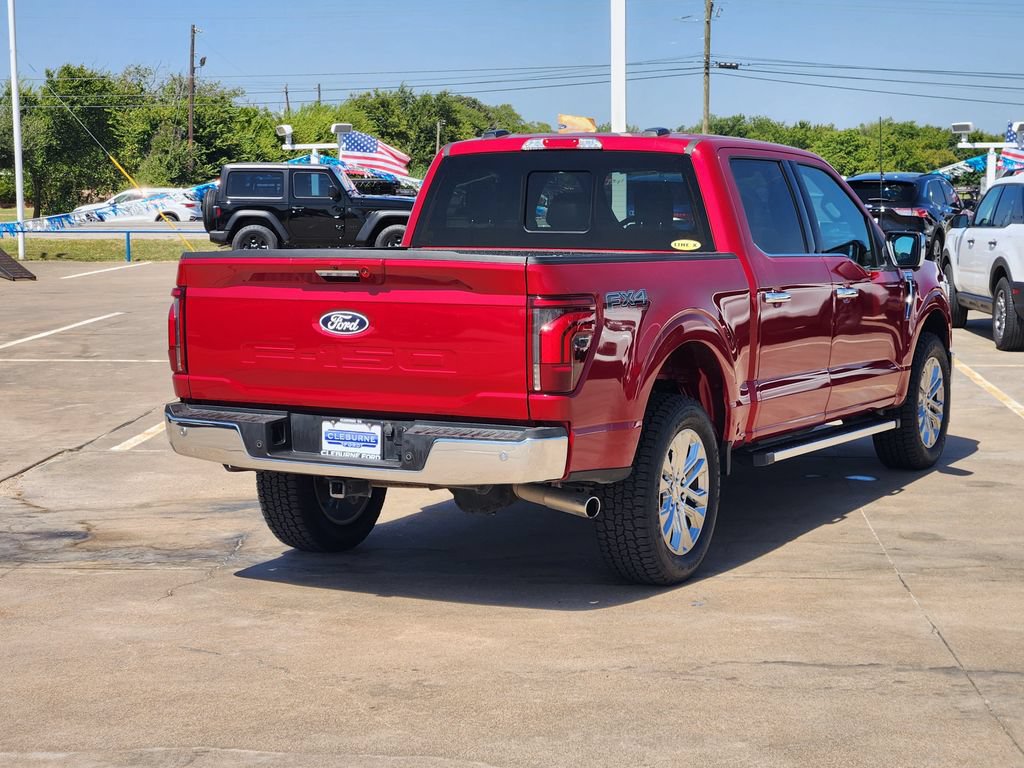 Certified 2024 Ford F150 Lariat w/ FX4 Off-Road Package AWD/4WD image 7