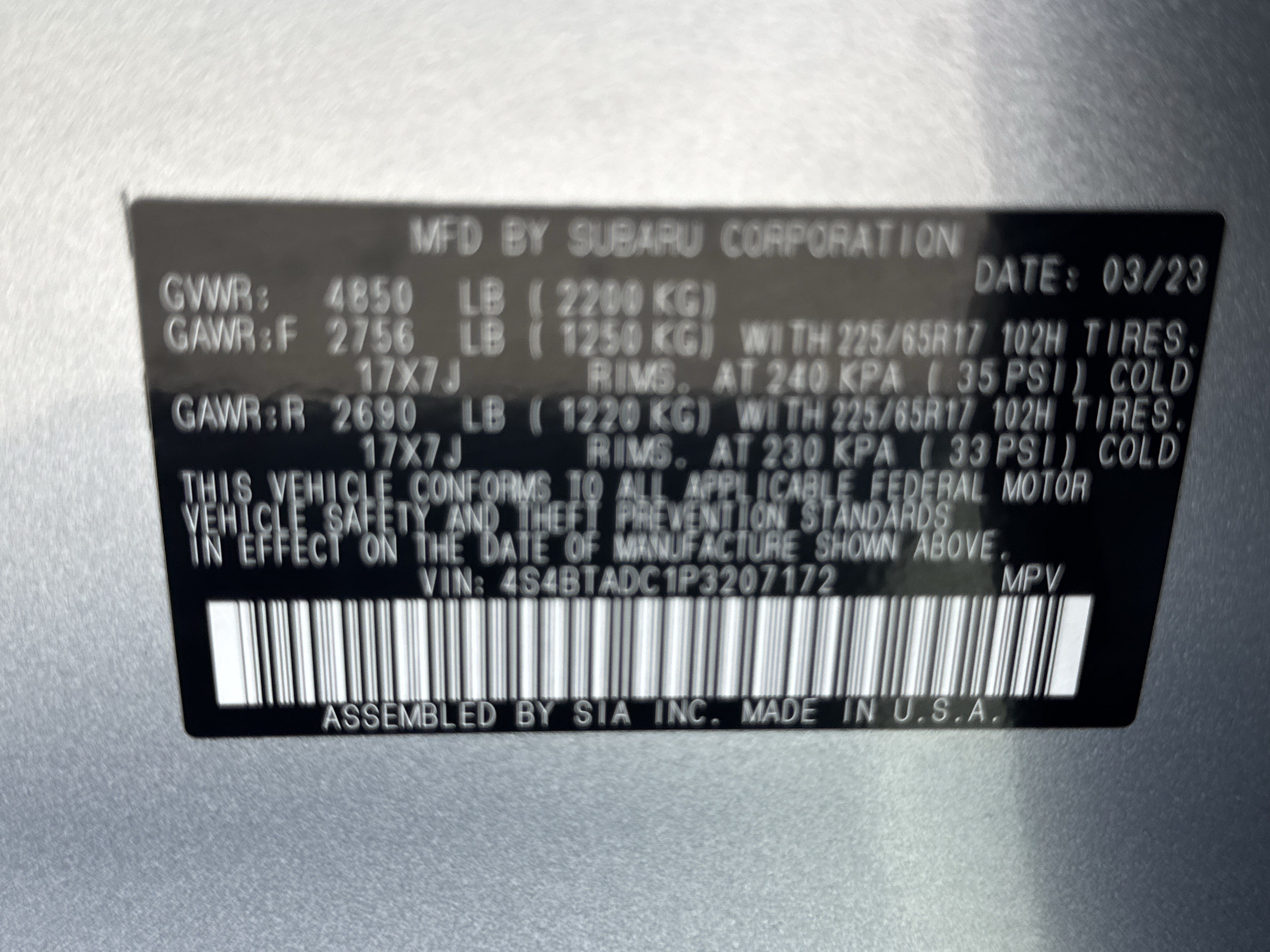 Used 2023 Subaru Outback Premium AWD/4WD image 35