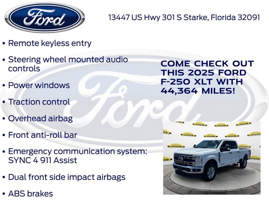 Certified 2025 Ford F250 XLT AWD/4WD image 22