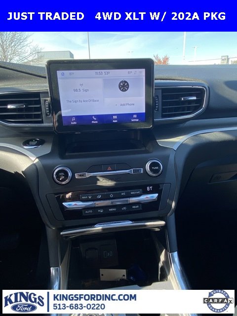 Certified 2020 Ford Explorer XLT w/ Equipment Group 202A image 7