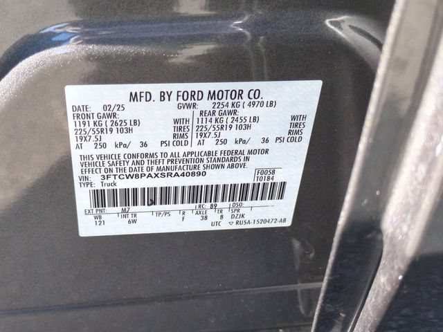 Certified 2025 Ford Maverick Lobo AWD/4WD image 38
