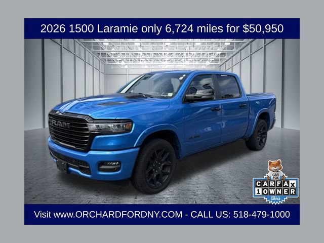 Used 2026 RAM 1500 Laramie w/ Night Edition