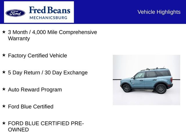 Certified 2023 Ford Bronco Sport Big Bend AWD/4WD image 7