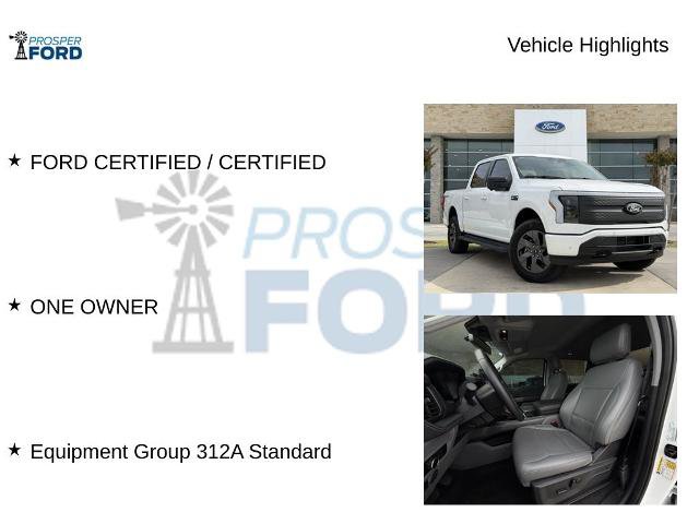 Certified 2025 Ford F150 Lightning Flash AWD/4WD image 5