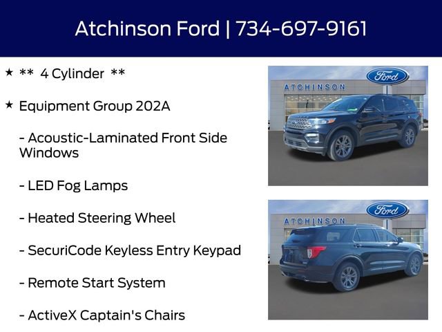 Certified 2022 Ford Explorer XLT w/ Equipment Group 202A AWD/4WD image 13
