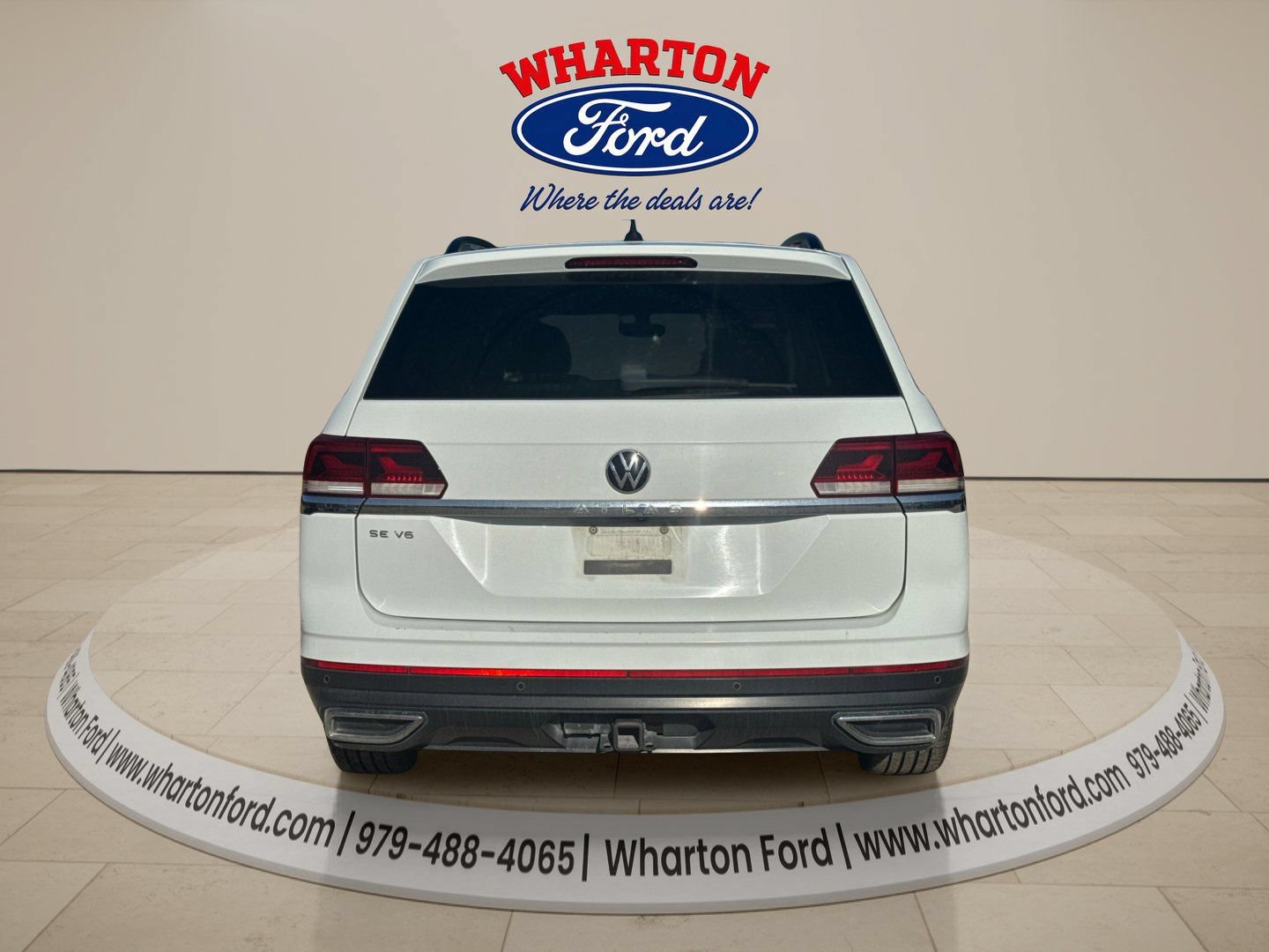 Used 2021 Volkswagen Atlas SE w/ Panoramic Sunroof Package FWD image 5