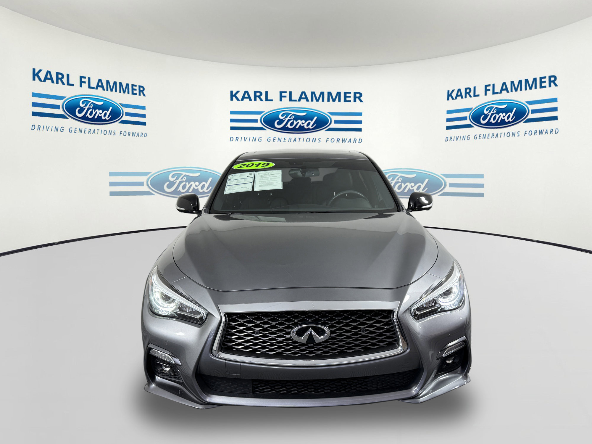 Used 2019 INFINITI Q50 Red Sport 400 w/ Sensory Package image 6