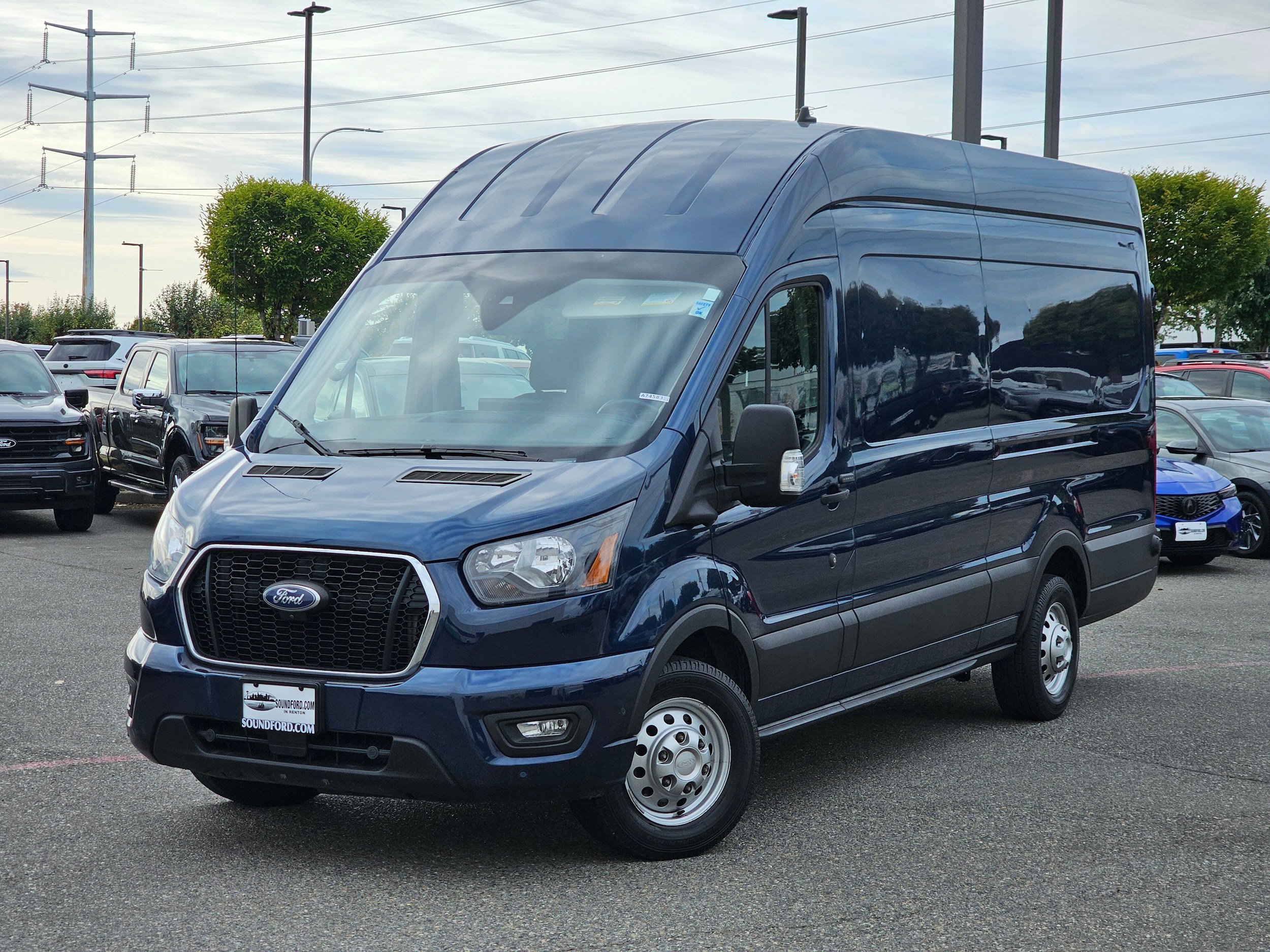Certified 2022 Ford Transit 250 148 High Roof Extended AWD w/ RV Prep Package