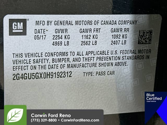 Used 2017 Buick Regal GS w/ Driver Confidence Package #2 AWD/4WD image 37