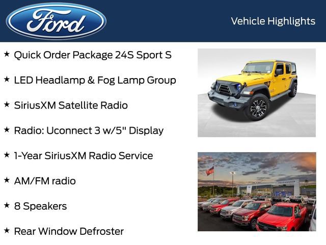 Used 2020 Jeep Wrangler Unlimited Sport S image 12