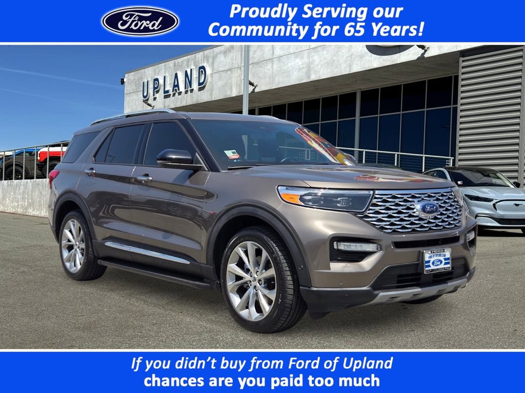 Certified 2021 Ford Explorer Platinum w/ Equipment Group 601A