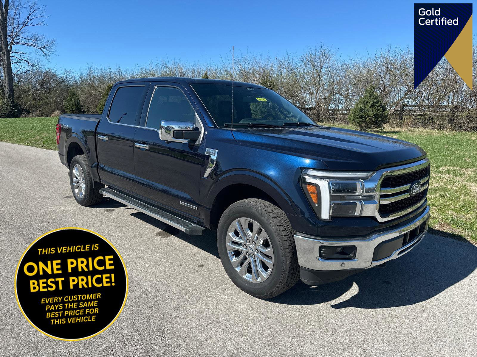 Certified 2025 Ford F150 Lariat w/ Equipment Group 501A Mid image 1