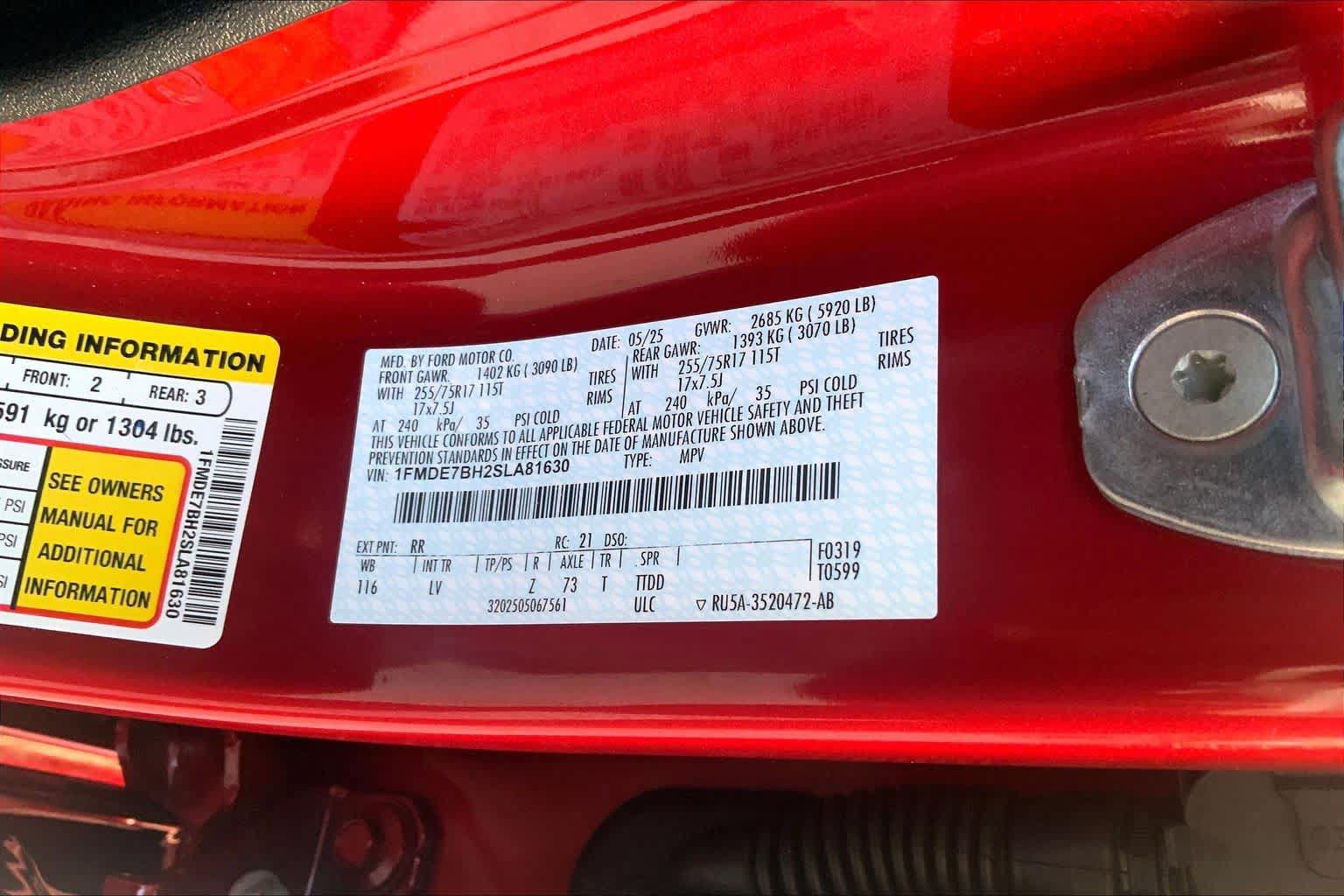 Certified 2025 Ford Bronco Big Bend AWD/4WD image 29
