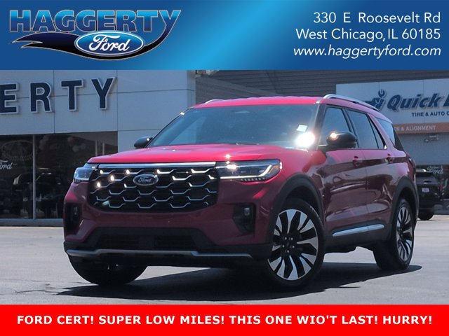 Certified 2026 Ford Explorer Platinum w/ LUX Leather Package AWD/4WD image 1