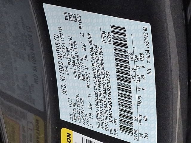 Certified 2022 Ford Bronco Sport Big Bend w/ Convenience Package image 28