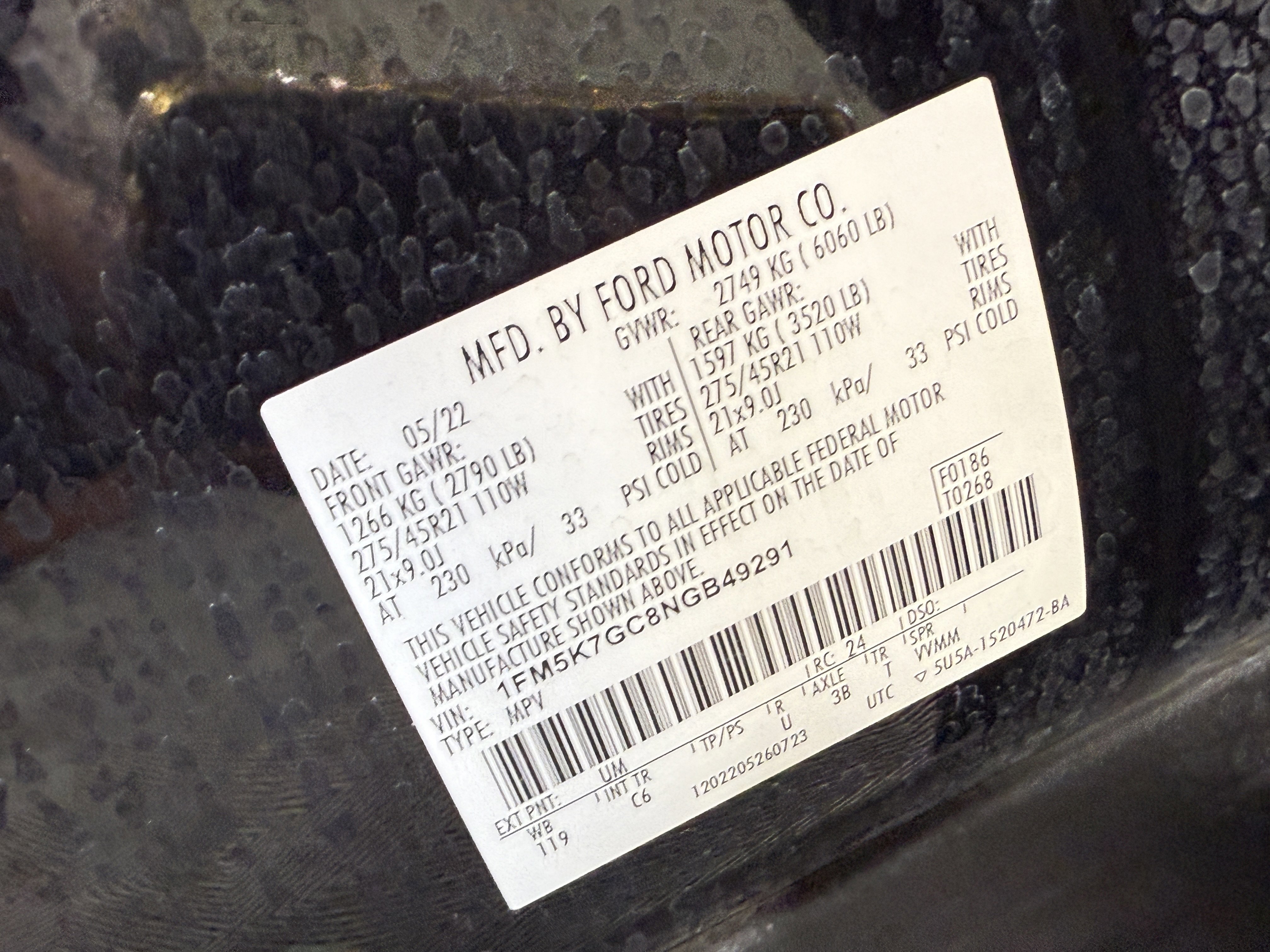 Certified 2022 Ford Explorer ST w/ Equipment Group 401A image 31