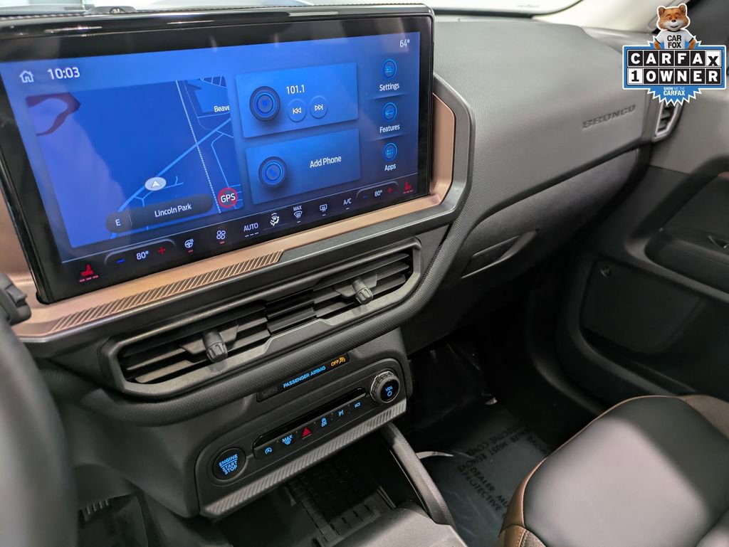 Certified 2025 Ford Bronco Sport Outer Banks w/ Outer Banks Tech Package+ AWD/4WD image 13
