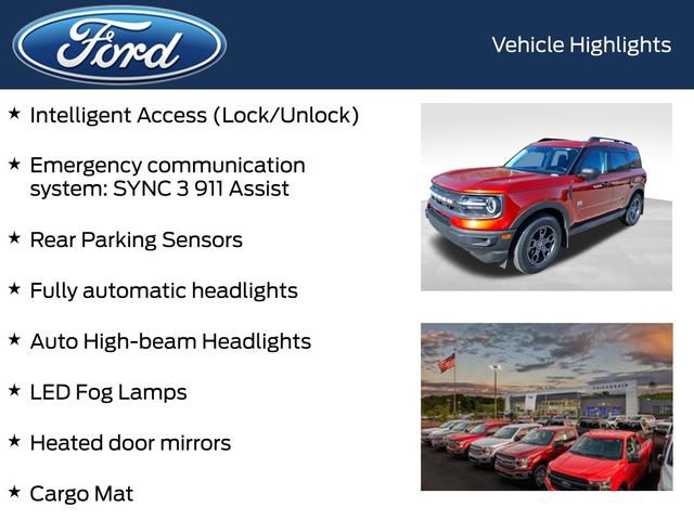 Certified 2022 Ford Bronco Sport Big Bend w/ Convenience Package image 13