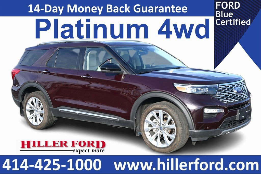 Certified 2022 Ford Explorer Platinum w/ Equipment Group 601A image 1