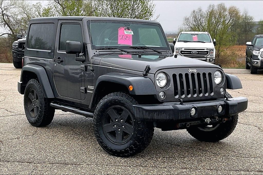Used 2017 Jeep Wrangler Sport w/ Quick Order Package 24S AWD/4WD image 1