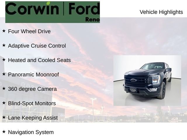 Certified 2023 Ford F150 Platinum w/ Equipment Group 701A High image 7
