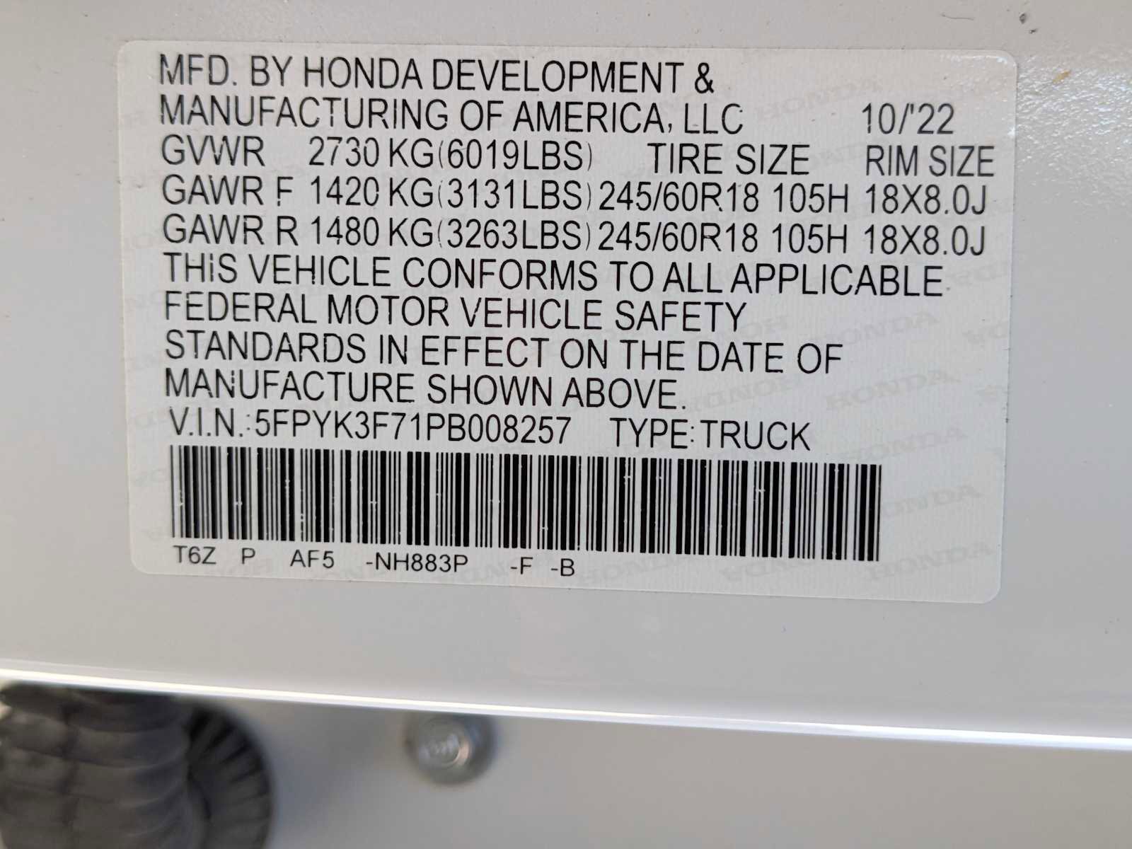 Used 2023 Honda Ridgeline RTL-E image 41