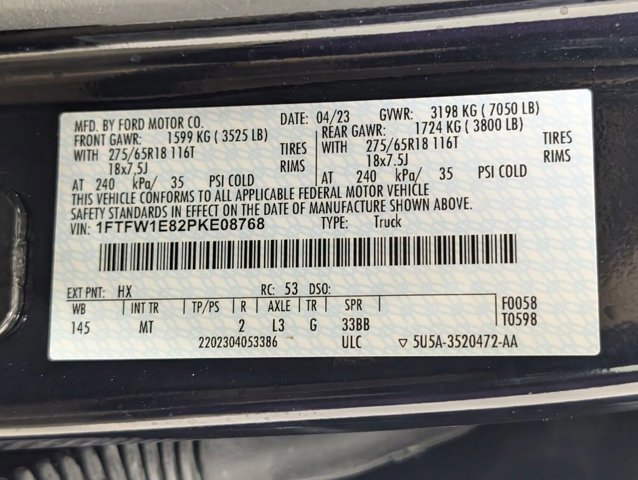 Certified 2023 Ford F150 XLT w/ Equipment Group 302A High image 9