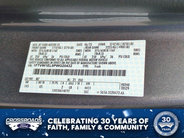Certified 2023 Ford F150 Lightning XLT AWD/4WD image 37