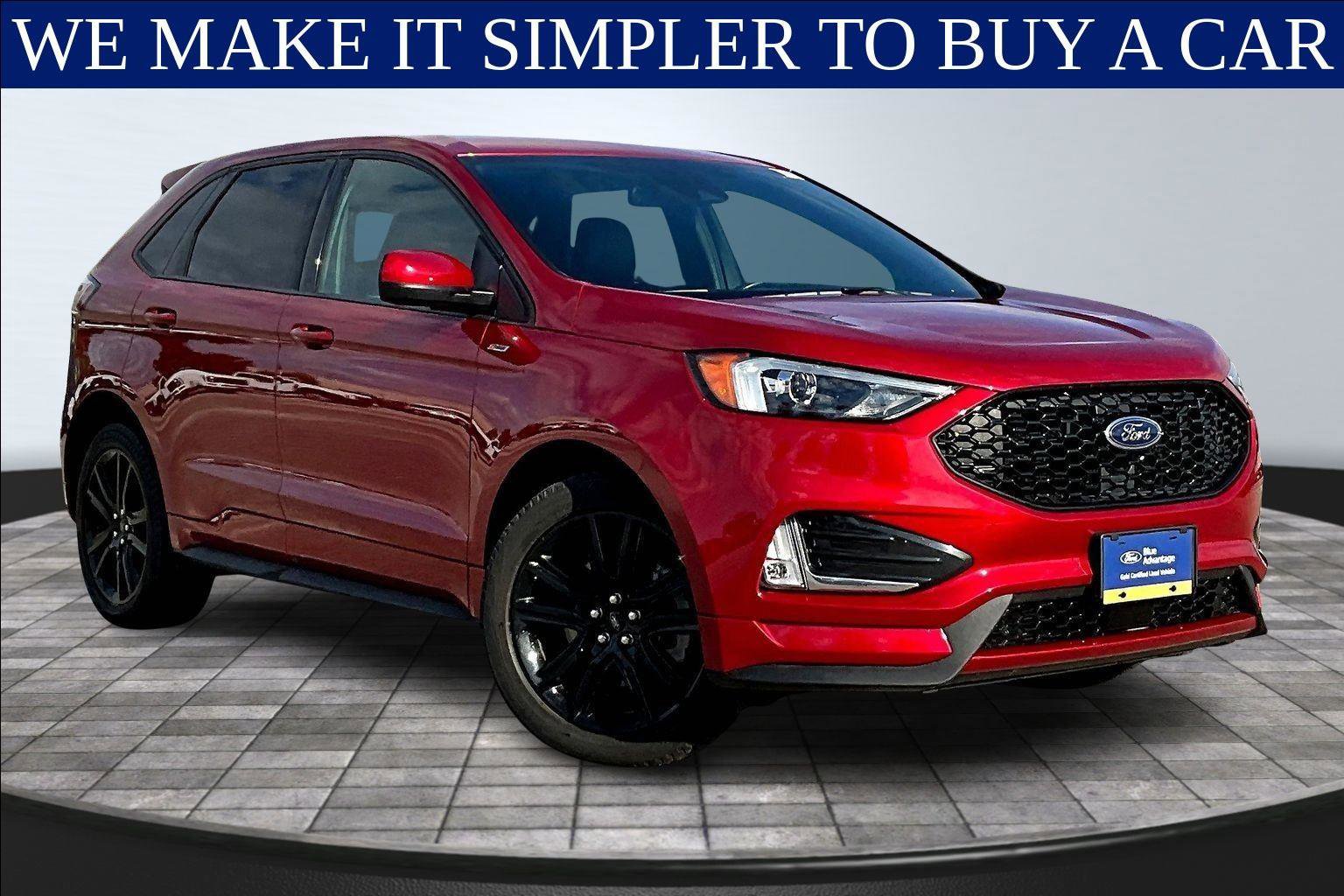 Certified 2022 Ford Edge ST-Line w/ Class II Trailer Tow Package