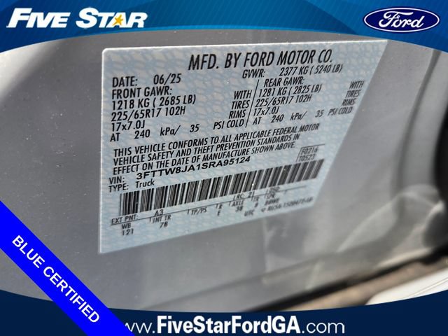 Certified 2025 Ford Maverick XLT w/ Equipment Group 302A AWD/4WD image 26