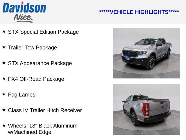 Certified 2021 Ford Ranger XL w/ FX4 Off-Road Package AWD/4WD image 4