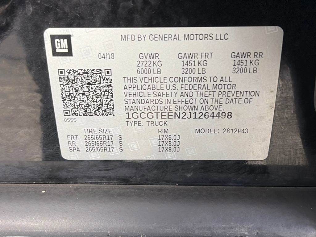 Used 2018 Chevrolet Colorado ZR2 image 9