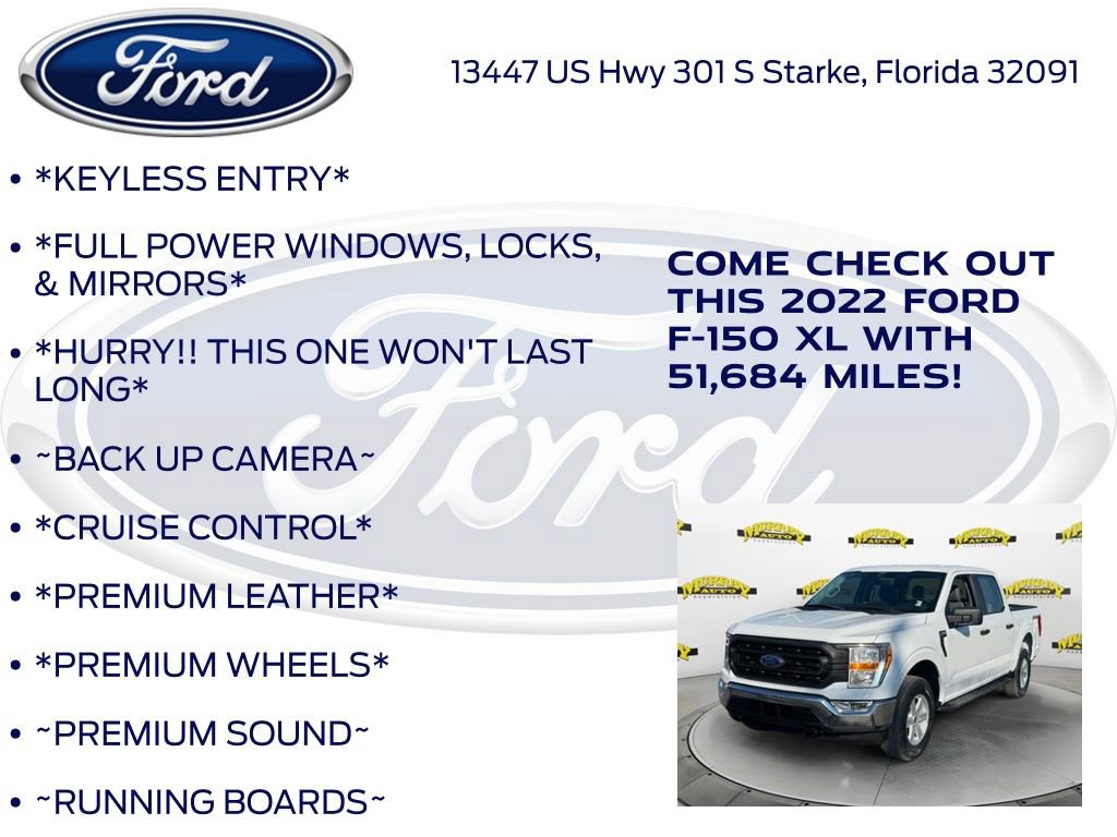 Certified 2022 Ford F150 XL w/ Trailer Tow Package image 12