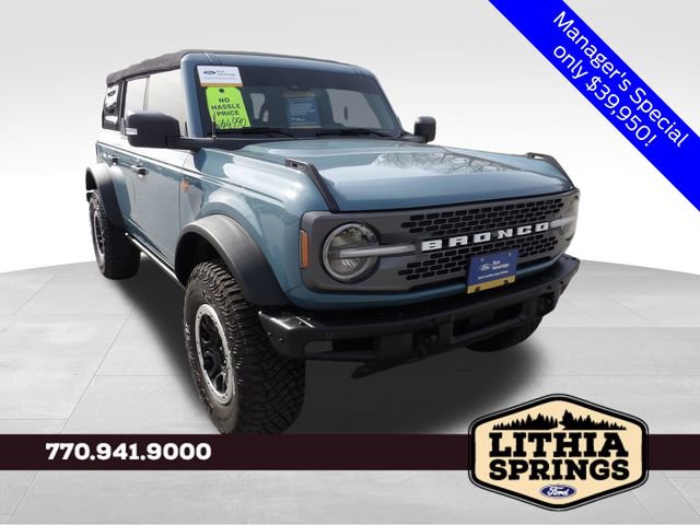 Certified 2021 Ford Bronco Badlands