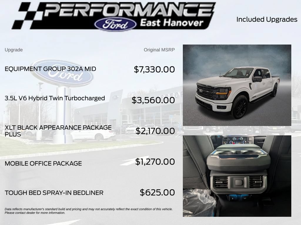 Certified 2026 Ford F150 XLT w/ Equipment Group 302A MID AWD/4WD image 6