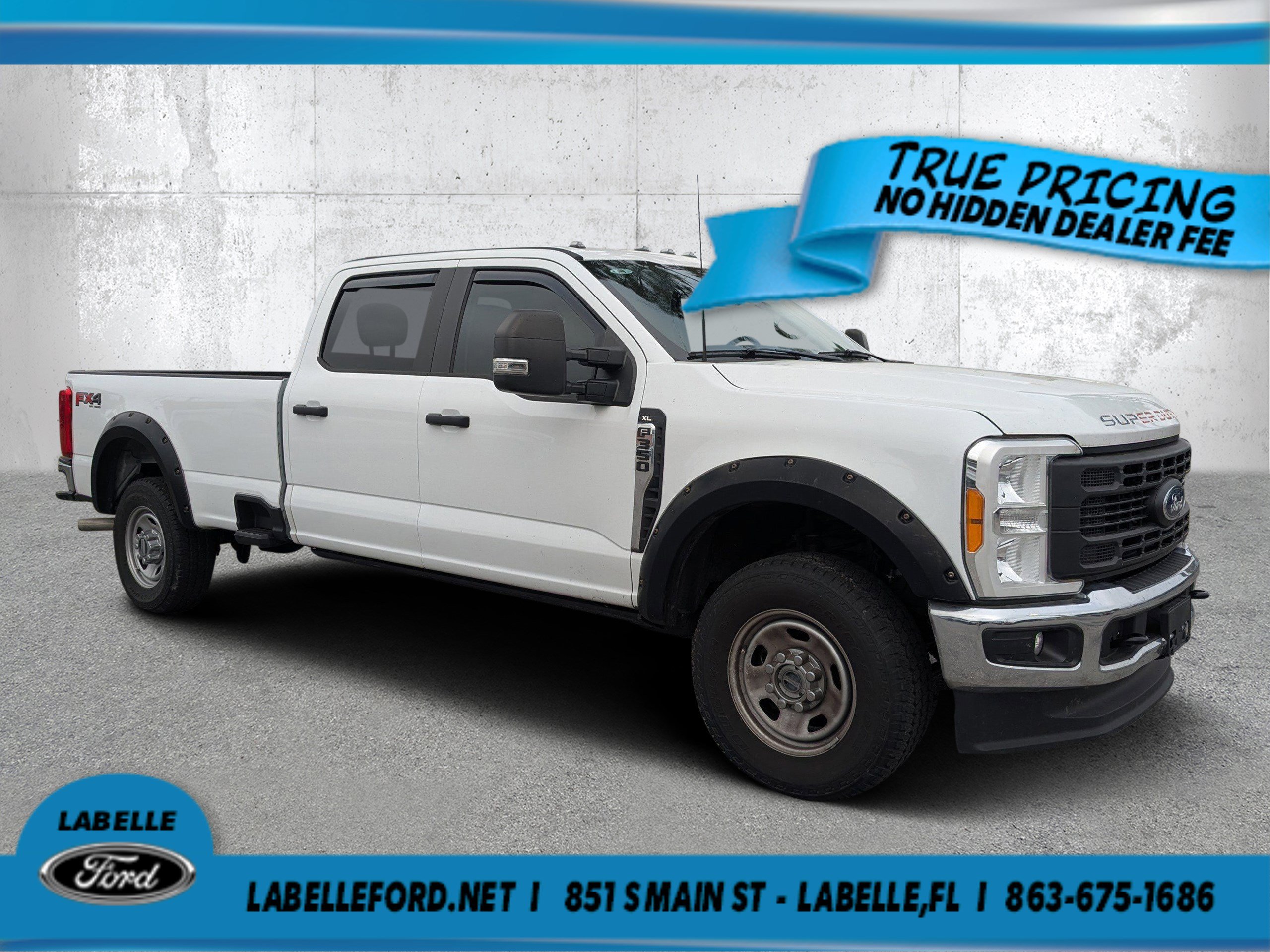 Certified 2023 Ford F350 XL w/ FX4 Off-Road Package AWD/4WD image 1