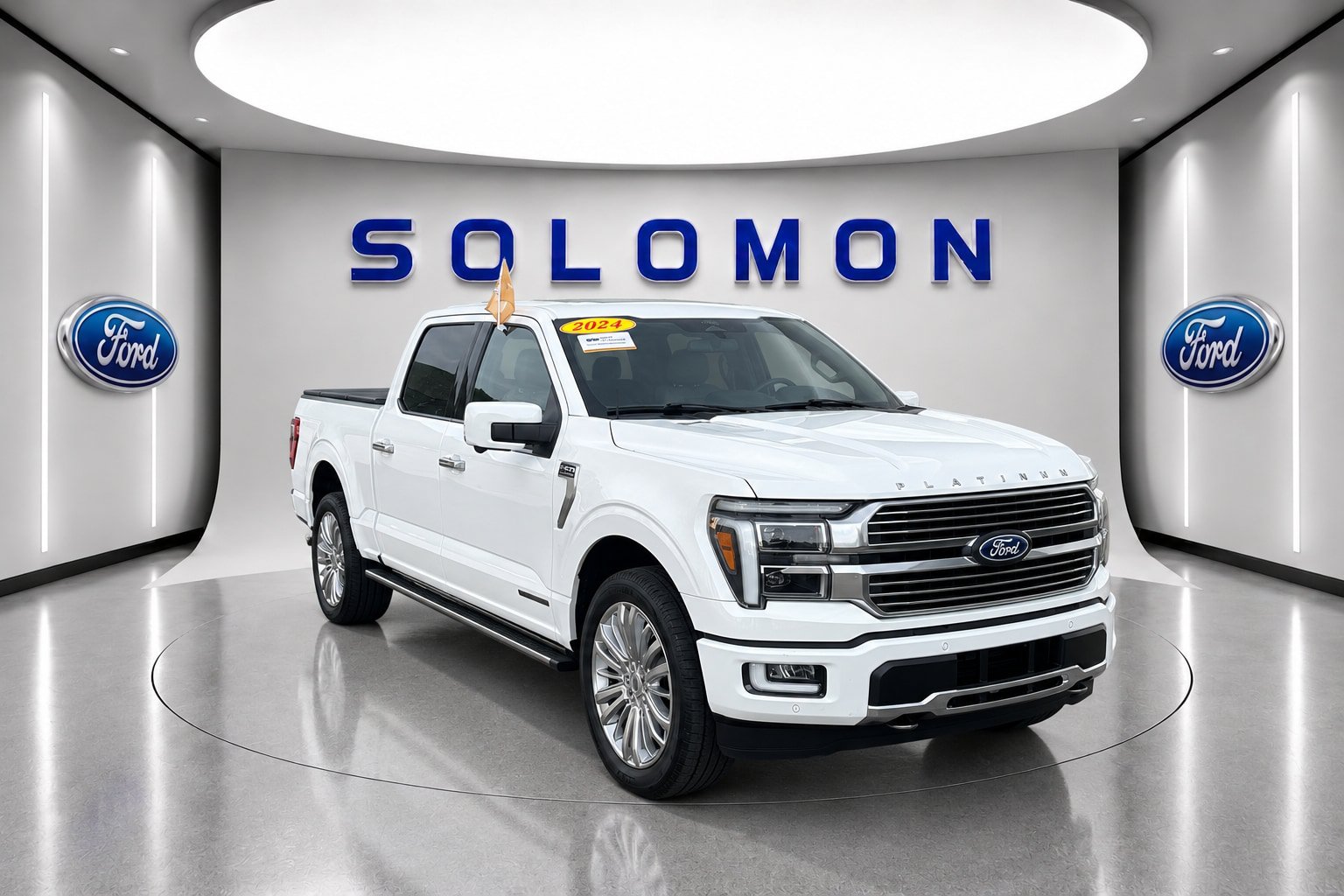 Certified 2024 Ford F150 Platinum w/ Equipment Group 703A Plus AWD/4WD image 3