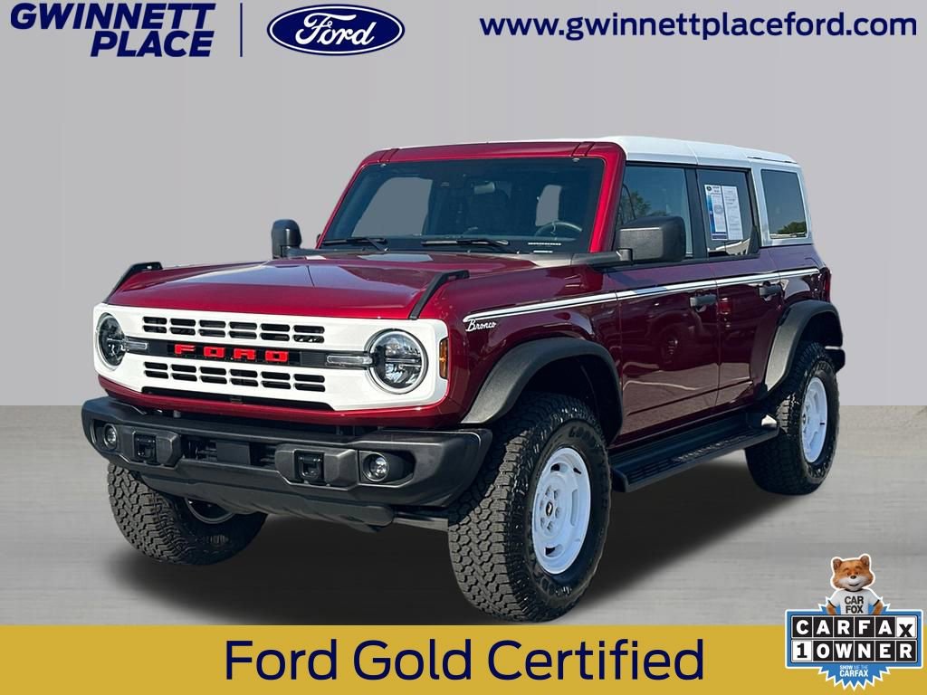 Certified 2025 Ford Bronco Heritage Edition AWD/4WD image 1