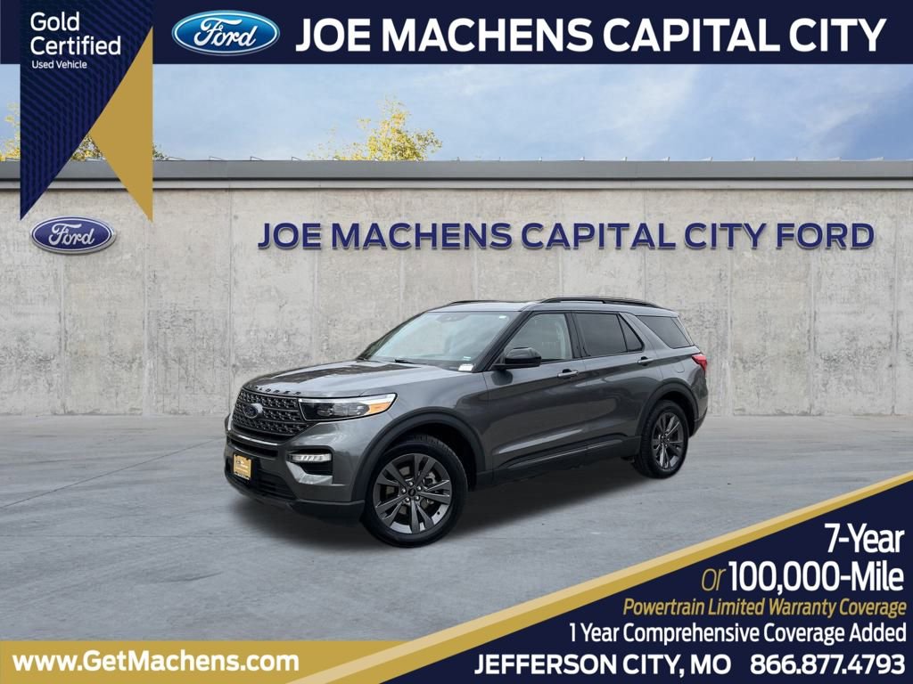 Certified 2022 Ford Explorer XLT w/ Equipment Group 202A image 2