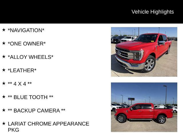 Certified 2022 Ford F150 Lariat w/ Equipment Group 502A High AWD/4WD image 4