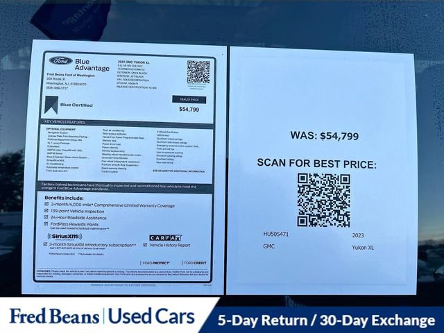 Used 2023 GMC Yukon XL SLT w/ SLT Luxury Package image 38