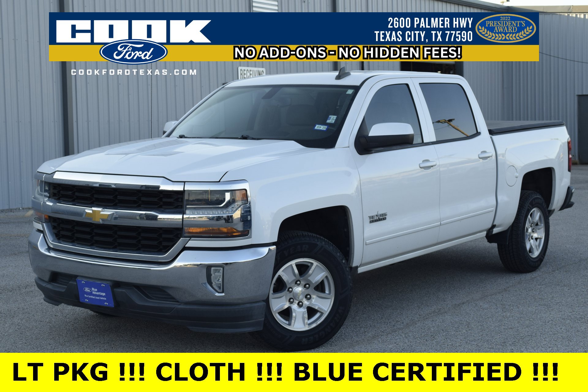 Used 2018 Chevrolet Silverado 1500 LT w/ LT Eassist Package