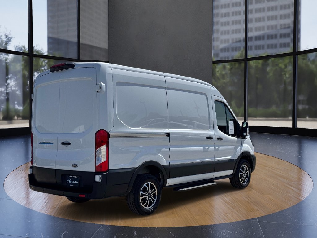 Certified 2023 Ford E-Transit Medium Roof w/ Load Area Protection Package RWD image 3