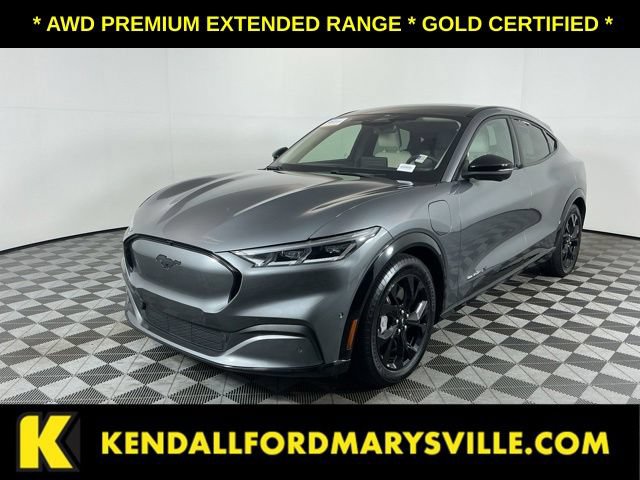 Certified 2023 Ford Mustang Mach-E Premium w/ Mustang Nite Pony Package AWD/4WD image 1