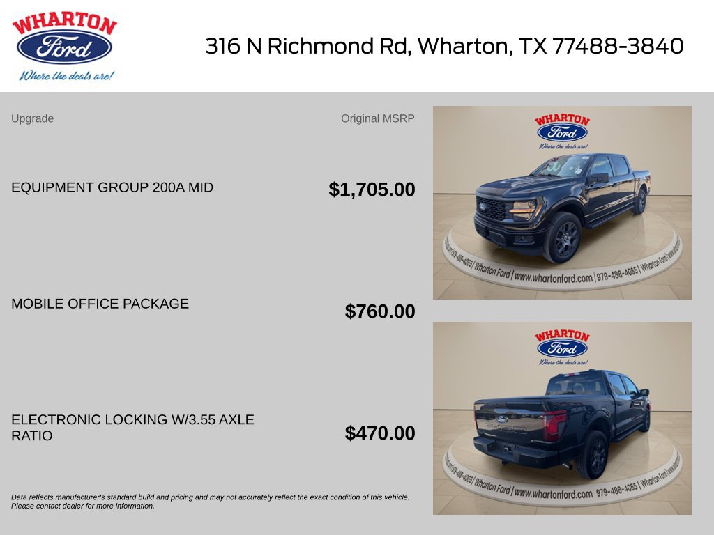 Certified 2026 Ford F150 STX w/ Equipment Group 200A AWD/4WD image 2