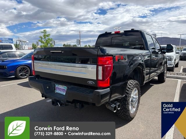 Certified 2021 Ford F350 Platinum w/ FX4 Off-Road Package AWD/4WD image 9