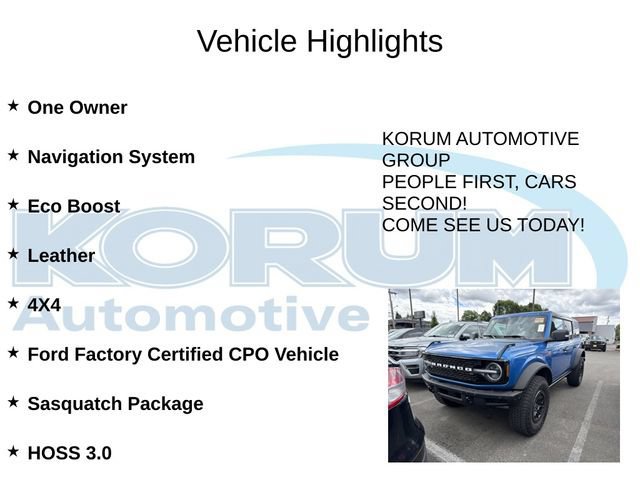 Certified 2025 Ford Bronco Badlands AWD/4WD image 5