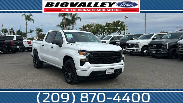 Used 2023 Chevrolet Silverado 1500 Custom w/ LPO, Dark Essentials Package RWD image 1