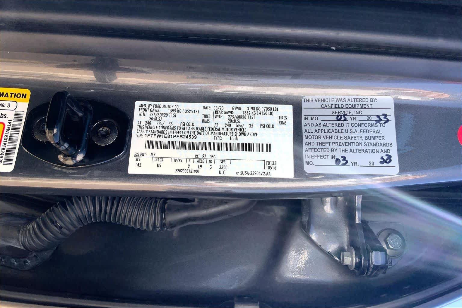 Certified 2023 Ford F150 XLT w/ Equipment Group 302A High AWD/4WD image 70
